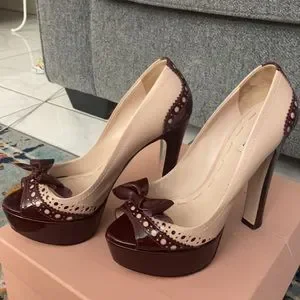 Miu Miu | Shoes | Miu Miu Heels 36 | Poshmark